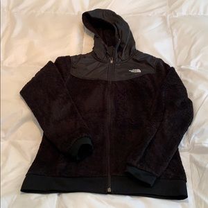 The north face hooded sweater